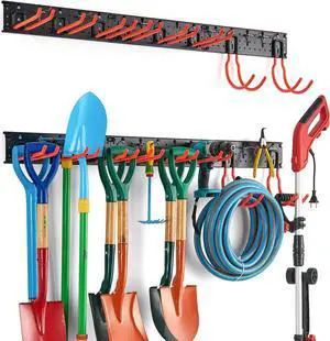 Ultrawall Multi-Storage Garage Hooks, Wall-Mounted Garden Tool Organizer Ultrawall Multi-Storage Garage Hooks, Wall-Mounted Garden Tool Organizer