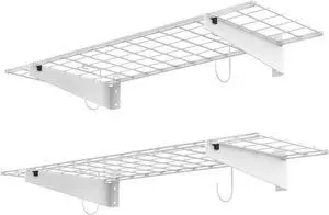 WALMANN 2-Pack Garage Wall Shelves, 45x15 in Wall Mounted Storage Shelf WALMANN 2-Pack Garage Wall Shelves, 45x15 in Wall Mounted Storage Shelf