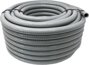 1/2-Inch Flexible Non-metallic Liquid-Tight Electrical Conduit Type B, UL Listed, 1/2" Dia, 100 Feet, Made in USA