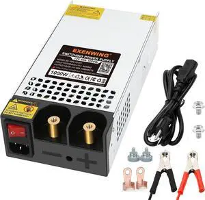 12V 80A 1000W Switching Power Supply SMPS AC 110/220V to DC 12Volt Regulated Universal Transformer Converter All-in-one with Input Power Cord for LED Strip 3D Printer CCTV Camera Car Stereo