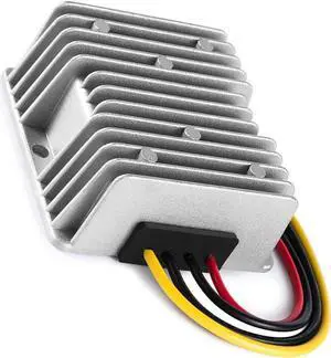 DC to DC Voltage Reducer 60V 72V Step Down to 12V 5A 60W, Waterproof Converter Regulator, Power Supply Module Buck Transformer, for Golf Cart, forklifts, Car