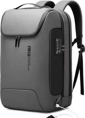 BANGE Anti Theft Backpack With TSA Lock,Waterproof Backpacks With YKK Zipper, High Tech Business Backpack For Men And Women, Laptop Backpack Fits For 17.3 Inch Notebook