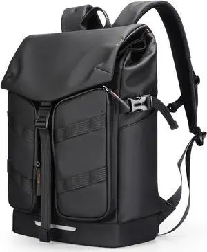 MARK RYDEN Business Backpack for Men, 17.3 Inch Laptop Backpack with High Tech Magnetic Snap, Waterproof Fashion Casual Backpack Ideal for Working, Daily Life