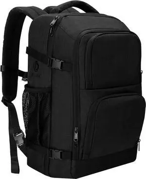 Dinictis Travel Backpack Carry on Flight Approved, Backpack Suitcase for Travel, Personal Item Travel Bag fits 17 in