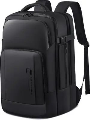 Travel Backpack for Men, 17.3 Inches Business Laptop Backpack Water-Resistant Carry on Airline Approved 18x14x8 Luggage Weekender Backpack with USB Charger Port