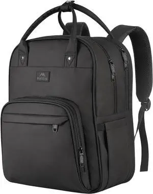 MATEIN Nurse Backpack, 17 Inch Extra Large Waterproof Laptop Backpack with Removable Organizer, Anti Theft Padded Womens Work Clinical Bag for Business, College, Travel, Home