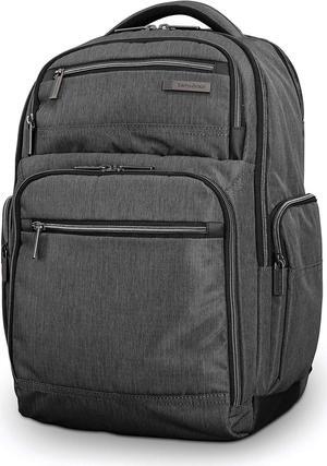 Samsonite Modern Utility Double Shot Laptop Backpack, Charcoal Heather, One Size