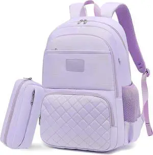 CAMTOP Laptop Backpack 15.6 Inch School BookBag College Casual Daypacks Backpacks Teacher Work Travel for Teens Girls Women