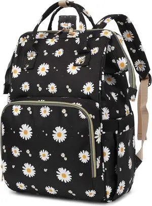 Daisy Women Laptop Backpack, College School Backpack Bookbag 15.6 Inch Computer Backpacks for Work Business Travel Daisy Women Laptop Backpack, College School Backpack Bookbag 15.6 Inch Computer Backpacks for Work Business Travel