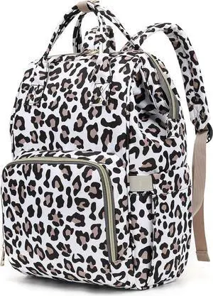 Leopard Laptop Backpack for Women Men, 15.6 inch College School Backpack Bookbag for Work/School/Travel/Business Leopard Laptop Backpack for Women Men, 15.6 inch College School Backpack Bookbag for Work/School/Travel/Business