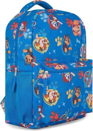 Paw Patrol Nylon Allover Print Backpack  Adventure Awaits with Chase Skye Marshall Rubble Rocky Zuma Everest Liberty and Ryder on this Exciting and Vibrant Kids School Bag