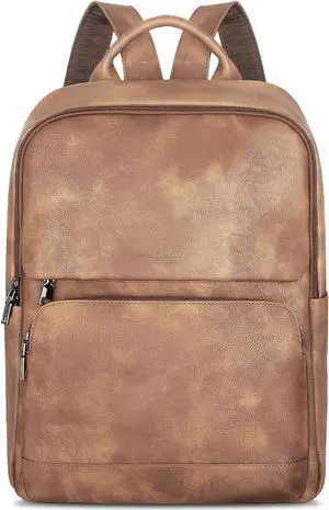 Leather Backpack for Women, 15.6 inch Laptop Purse Daypack Camel | Women's computer Backpack: Dedicated 15.6" Compartment, 8-Pocket Organization, Luggage Strap, Travel/Business/Work Leather Backpack for Women, 15.6 inch Laptop Purse Daypack Camel | Women's computer Backpack: Dedicated 15.6" Compartment, 8-Pocket Organization, Luggage Strap, Travel/Business/Work