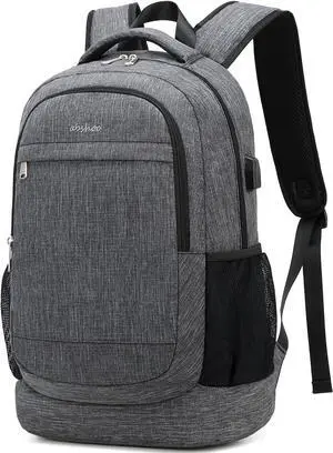 abshoo Lightweight Boys Mens Backpack For School College Backpack Womens Girls Teen Daypack Bookbag With Laptop Compartmen (Dark Grey)