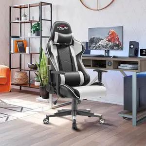 Polar Aurora Racing Computer Chairs High Back Video Gaming Chair Adjustable Executive Ergonomic Swivel Gamer Chair