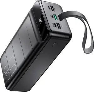 Portable Charger Power Bank 60000mAh Fast Charging 22.5W PD4.0 & QC 4.0 with USB C Battery Pack Charger Portable High Capacity Portable Phone Charger Power Bank for iPhone, , Galaxy, Travel