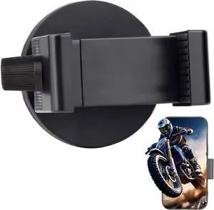 Magnetic Motorcycle Phone Mount Holder,Strong Magnetic Attracts Tank,Non-Slip & Anti-Scratch, Fits Most Phones,One Adhesive Metal Plate Attached