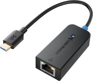 Cable Matters USB C to 2.5Gb Ethernet Adapter, USB-C to 2.5 Gigabit Ethernet, 2.5Gb USB C Network Adapter - Compatible with Thunderbolt 5/4 for MacBook, Not Work with Mac Mini