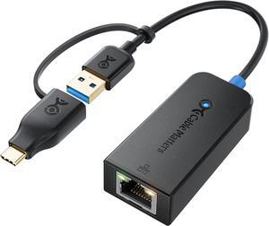 Cable Matters USB C to 2.5 Gigabit Ethernet Adapter, USB to 2.5 Gigabit Ethernet Adapter, Not Compatible with M2 Macs (2.5g Ethernet to USB, 2.5gbps Ethernet Port) -Compatible with Thunderbolt 4 USB 4