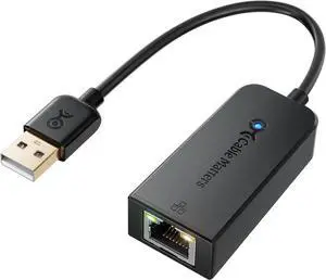 Cable Matters Gigabit USB to Ethernet Adapter for Switch Game Console and Laptops, Ethernet Adapter for NS, USB 3.0 to 10/100/1000Mbps Network, Not Compatible with macOS