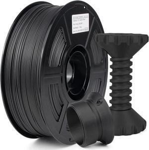 Carbon Fiber Polycarbonate Filament 1.75mm, UV/Heat Resistance PC-CF 3D Printer Filament, Carbon Fiber PC Filament for High-Temperature Technical Parts, 1kg(2.2lbs) Spool