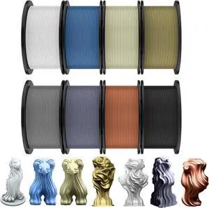 Pangda 3D Printer Filament Bundle 1.75mm Multicolor Matte or Silk PLA Filament 3D Printing Material for Halloween Thanksgiving Day Christmas Easter Holiday Crafting Decorations(Classic Color) Pangda 3D Printer Filament Bundle 1.75mm Multicolor Matte or Silk PLA Filament 3D Printing Material for Halloween Thanksgiving Day Christmas Easter Holiday Crafting Decorations(Classic Color)