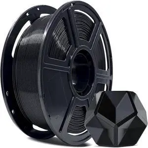 FLASHFORGE 3D Printer Filament, PLA PRO Filament 1.75mm, 1KG Spool (2.2lbs), Dimensional Accuracy +/- 0.02mm for FDM 3D Printers, Better Tenacity & No Knotting (Black) FLASHFORGE 3D Printer Filament, PLA PRO Filament 1.75mm, 1KG Spool (2.2lbs), Dimensional Accuracy +/- 0.02mm for FDM 3D Printers, Better Tenacity & No Knotting (Black)