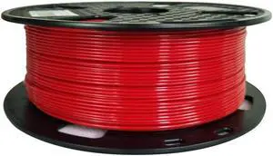 Red PETG Filament 1.75 mm 3D Printer Filament 1KG 2.2lbs Spool 3D Printing Material Fit Most FDM Printer CC3D PETG Easy to Print.