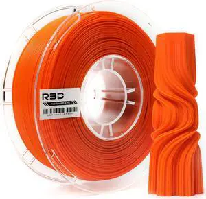 R3D High Speed PLA Pro Filament 1.75mm 1KG, 3D Printer Filament for 30-600 mm/s High-Speed Printing, Dimensional Accuracy +/- 0.02 mm, Plastic Spool, Compatible with AMS (Orange)