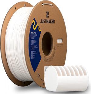 PETG Pro (PETG+) 3D Printer Filament, Updated Stronger Impact Resistance, Dimensional Accuracy +/-0.03mm, 1.75mm, 1 kg, White