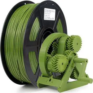 ASA Filament 1.75mm, UV/Heat Resistant/Weather Resistant ASA 3D Printer Filament, Perfect for Printing Outdoor Functional Parts, Army Green Filament 1kg(2.2lbs) Spool