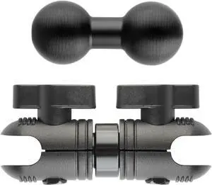 Bulletpoint Drop-Down Lower Phone Placement Kit 20mm-20mm Connector with 1cm Mounting Arm for Vehicle Phone Mounts