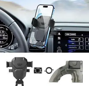 FIILINES Phone Holder for Honda HRV 2016-2022 (Not Fit for 2023-2024 HR-V), 360 Degree Rotation Cell Phone Mount for HRV Accessories, Air Vent Phone Mount Compatible with 4-7 Inch Phones
