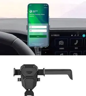 KEPHTH Car Phone Holder for 2024 2025 VW/Volkswagen Atlas/Altas Cross Sport Accessories Dash Mount Cell Phone Holder for Most Smartphones Hands-Free 360 Degree Rotation