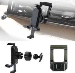 Sunsdrew Car Phone Holder for 2023 2022-2020 Toyota Highlander Accessories Air Vent Cell Phone Holder Handsfree Thick Case Friendly Phone Mount Holder for 4-7 inch Phone Stand (NOT for Platinum)