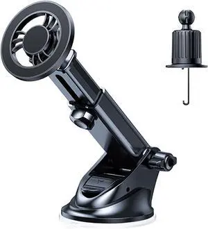 for iPhone 16 Fits MagSafe Car Mount - Magnetic Mag Safe Phone Holder Car Accessories,Dashboard Vent Car Mount for iPhone15 14 13 12 Pro Max Plus,Samsung Galaxy Moto,Gifts for Men Women (Black)