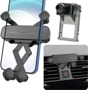 LUNQIN Car Phone Holder Mount for VW Golf 7 MK7 R GTI 2015 2016 2017 2018 2019 2020 2021 Auto Accessories Interior Decoration Mobile Cell Smartphone Bracket