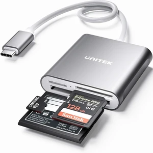 CF Card/MicroSD/SD Type-C Flash Memory Card Reader for USB C Device CF Card/MicroSD/SD Type-C Flash Memory Card Reader for USB C Device