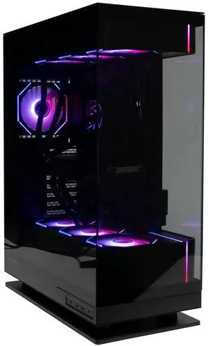 Magic Micro PX Black RGB Elite Edition - AMD RYZEN 7 9800X3D, RX 9070 16GB, 64 GB DDR5, 2TB NVME, WiFi + BT, Windows 11 Pro