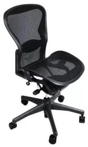 Herman Miller Aeron Armless  Task Office Chair Size B Medium with Lifetime Warranty