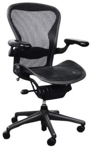 Herman Miller Aeron Office Chair with Fixed Armrests with Lifetime Warranty