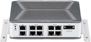 NEXCOM Industrial Mini PC | Vehicle computer  VES 31-8S Switch architecture. highly integrated, unmanaged-smart gigabit, store and forward switch