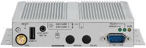 NEXCOM Vehicle computer | Industrial Mini PC VTC 1910-S Intel Atom® processor Bay Trail E3815, 1.46GHz 1 x 204-pin DDR3L SO-DIMM socket support 1066MHz/ 1333MHz up to 8GB. Default 4GB