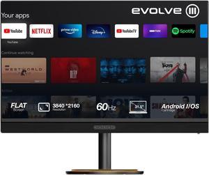 Evolve III X4 VA 31.5" UHD 60Hz Android Smart TV - Black X4-32E2U
