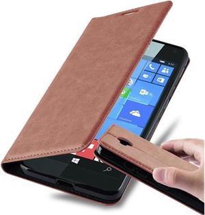Case for Nokia Lumia 650 Protective Book Cover with magnetic closure, standing function and card slot
