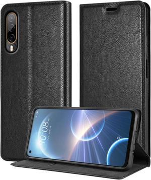 Case for HTC Desire 22 PRO Protective Book Cover with magnetic closure, standing function and card slot