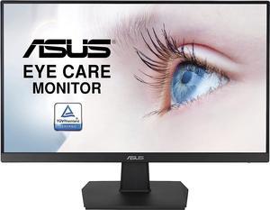 ASUS VA27EHE 27" Full HD 1920 x 1080 75Hz VGA HDMI Adaptive-Sync Asus Eye Care Low Blue Light and Flicker-Free Frameless Design LED Backlit IPS Monitor