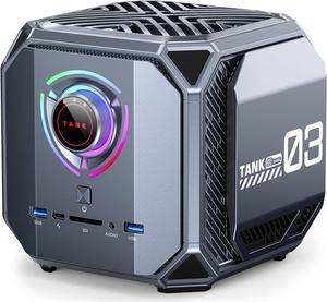 ACEMAGIC Mini PC Intel Core i7-12700H (14C/20T, up to 4.7GHz), NVIDIA 3060M 32GB DDR5 1TB PCle 3.0 M.2 SSD, Mini Computer Game With Independent Graphics Card WiFi 6/2.5G LAN/BT5.2/8K Triple Display