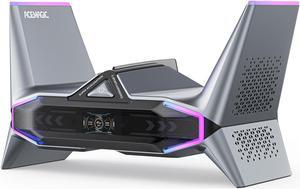 ACEMAGIC STARSHIP Desktop Gaming PC, i9-12900H up to 5.0GHz, GeForce RTX 3070M 16GB, Mini PC Gaming 32GB DDR5 1TB PCIe3.0*4 SSD, WiFi 6, BT5.2, Dual 2.5G LAN/8K Triple Display/USB4/LCD/logo projection