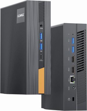 ACEMAGIC Mini PC Intel i5 12th-Gen 12450H (8 C/12 T, up to 4.4GHz), Mini Computer 32GB DDR4 512GB SSD, WiFi 6/BT5.2/3-Screen 4K@60 Display Office Desktop, for Daily Use/Business/HTPC/Gaming