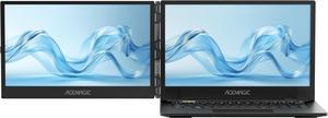 ACEMAGIC X1 Revolutionary 360° Dual-Screen Laptop, 12th Gen Intel Core i7-1255U, 16GB DDR4 RAM, 1TB PCIe SSD